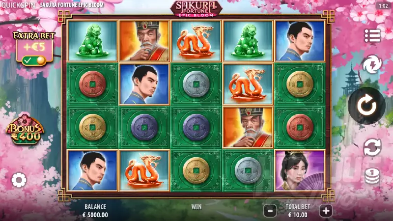 Sakura Fortune Epic Bloom playtech thailand