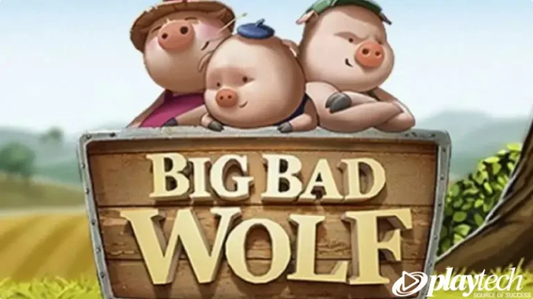 สล็อต  Big Bad Wolf เรื่องราวของหมาป่าดุร้าย กับ ลูกหมู 3 ตัว