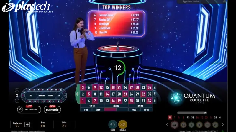 Quantum Roulette playtech2