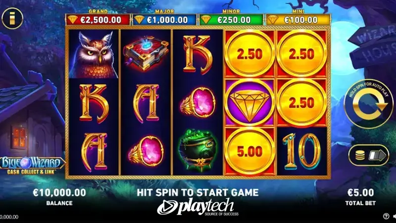 playtech-thailand-Blue wizard2