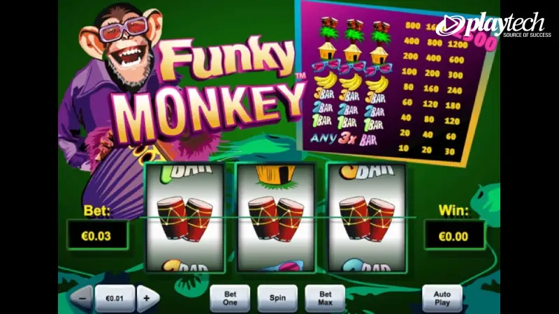 Funky Monkey slot playtech2