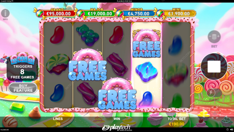 playtech slot Candy Roll2