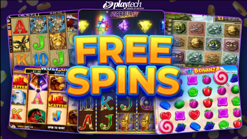 playtech slot free spin