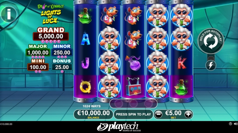 slot playtech Lights of Luck2
